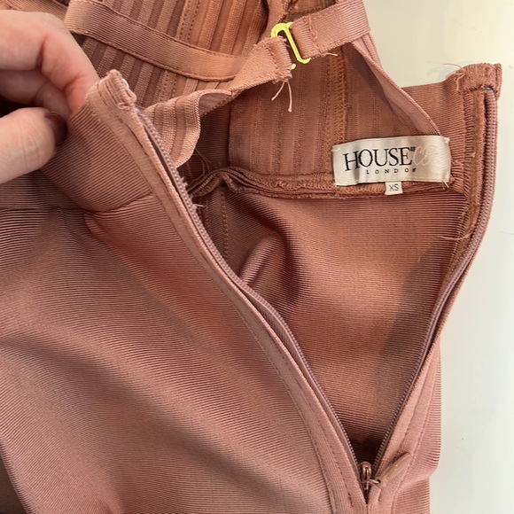 House of CB Tan Dress (XS) - Picture 7 of 8